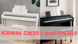 Kawai CN201 and CN301 Digital Pianos Overview [upl. by Cia]