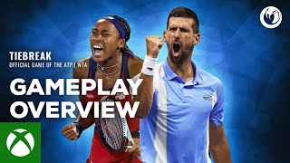 TIEBREAK Official game of the ATP and WTA  Gameplay Overview [upl. by Gnep]