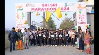 Sri Sri Marathon 2024Republic Day celebration [upl. by Airahs]