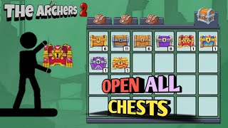 The Archers 2  Open all chests  Epic and Legendary Items [upl. by Ahtinak]