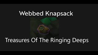 How To Loot The Webbed Knapsack Treasure [upl. by Amzaj]