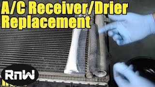 How to Replace a Desiccant Element Receiver Drier or an AC Condenser [upl. by Aiyot]