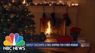 Cyber Monday To Be The Biggest Online Sales Day In History  NBC Nightly News [upl. by Johna]