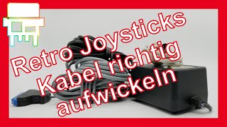 Retro Joysticks  Computerkabel richtig aufwickeln  Folge 009 [upl. by Weissmann]