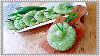 CARA CEPAT DAN SUKSES KUE CUCUR PANDAN BERSERAT MENGEMBANG [upl. by Gniw]