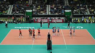 IMOCO CONEGLIANO  ECZACIBAŞI ISTANBUL  2024 Champions League Semifinal  2nd set [upl. by Fein]