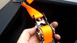 harbor freight tie down strap review sku 63056 [upl. by Holt]