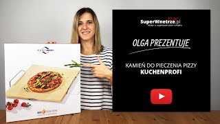 Kamień do pieczenia pizzy unboxing  Olga Prezentuje [upl. by Shanta54]