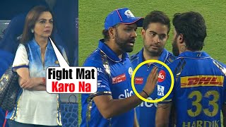 Nita Ambani got worried when Rohit Sharma and Hardik Pandya having argument in front of Akash Ambani [upl. by Roseanne]