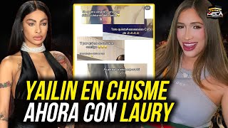 YAILIN LE TIRA INDIRECTAS A LAURY SAAVEDRA [upl. by Camilo945]