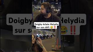 Doigby est trop fort 🤣 doigby helydia course defi zevent clips humour drole viral pourtoi [upl. by Aohsoj524]