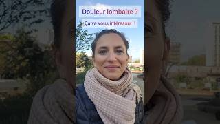 Douleur en bas du dos  Cest pour vous  lombalgie [upl. by Chappie]