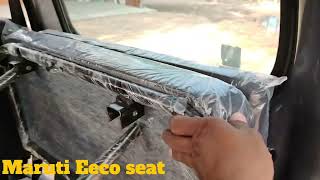 Maruti Eeco seat fitting [upl. by Raynold]