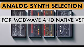 Korg ModWave  Analog Synth Selection Soundset [upl. by Einahpehs]