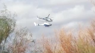 Así fue el choque de helicópteros en Argentina [upl. by Eimmaj]