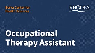 Occupational Therapy Assistant Program [upl. by Romine]