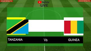 🔴LIVE NOW TANZANIA VS GUINEA AFCON 2025 [upl. by Gardas]