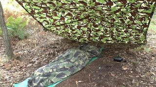 Wild Camping And Exploring WW2 Secret Underground Auxiliary Unit Operational Base amp Bug Out Location [upl. by Gunning]