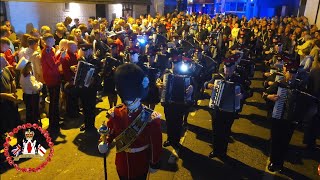 Dunloy Accordion Band Full Clip 4K  Their Own Parade 2024 [upl. by Notloc]