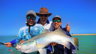 Big Barramundi Biting All Day  Remote Fishing Weipa [upl. by Ardnuek]