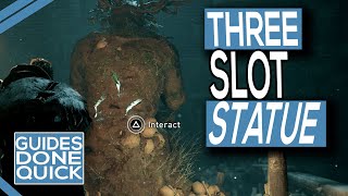 How To Activate The Three Slot Statue In Assassins Creed Valhalla [upl. by Trillby]