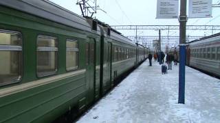 Электропоезд ЭД4М0310 станция Петушки [upl. by Nagn701]