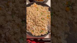 Hibachi at home ✨cookingvideo cookingathome cookwithme shorts [upl. by Toblat]