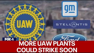 Arlington GM workers rally to support striking colleagues UAW could expand strike soon [upl. by Dubenko]