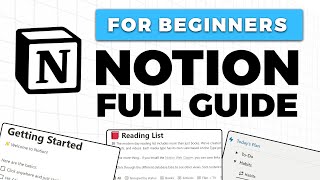 Notion Tutorial for Beginners in 2023 Full Guide [upl. by Jolenta]