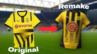 Ich Redesigne das BVB Cup Trikot [upl. by Kataway]