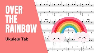 Brittni Paiva  Somewhere Over The Rainbow Ukulele Tutorial Tab [upl. by Walls]