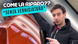 Come riparare un danno di carrozzeria SENZA SOSTITUIRE STUCCARE o RIVERNICIARE pezzi [upl. by Attolrac]