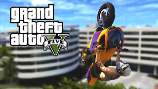 GTA 5 CRAZY PARKING ENTRY STUNT [upl. by Artur]