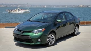 2014 Toyota Corolla Review [upl. by Anaderol341]