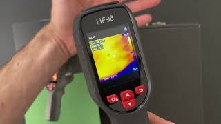 HF96 Thermal Camera Super Resolution 240 x 240 Thermal Imaging Camera with Laser Pointer Review [upl. by Ibib]