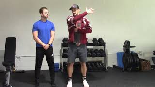 NASM Overhead Squat OHS  How To Pass NASMCPT Show Up Fitness [upl. by Artinek]