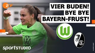 VfL Wolfsburg – SC Freiburg  FrauenBundesliga 7 Spieltag Saison 202324  sportstudio [upl. by Flavio]