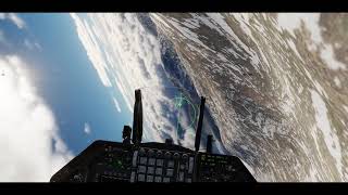 DCS  Diving Notching Flaring Killing Badgering  F16C [upl. by Nelehyram]