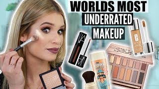 FULL FACE Using UNDERRATED MAKEUP Products You NEED To Know About [upl. by Tillion]