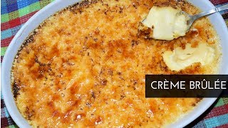 creme brulee وصفة الكريم بروليه بطريقة ناجحة ومضمونة شيف احمد [upl. by Eniffit]