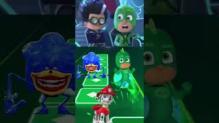 Sonic Tapes VS PAW Patrol Ryder vs PJ Mask gaming [upl. by Refinnaj]