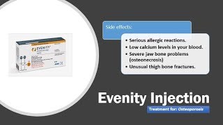 Evenity  romosozumab Injection  Osteoporosis [upl. by Kylynn348]