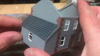 Building A OO Gauge Model Railway Scratch Build Series  19 Finishing Details Part 1 [upl. by Faulkner26]