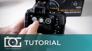 NIKON D5500 TUTORIAL  Can I Change My Controls and Settings [upl. by Damalas]