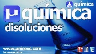 QUIMICA Disoluciones 01 BACHILLERATO molaridad soluto disolucion [upl. by Bray]