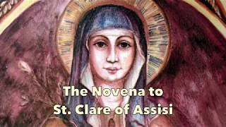 Novena to St Clare of Assisi DAY 1 [upl. by Hildagard]