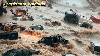 Extreme rains in the Venezuelan state of Lara heavy flooding in Barquisimeto and Cabudare [upl. by Aenit]