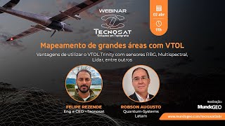 Mapeamento de grandes áreas com drone VTOL [upl. by Lipsey882]