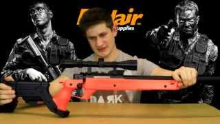 Well MB04 Airsoft Pro Sniper Rifle Review [upl. by Koslo]