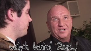 Reporter Gets Punched at Dave Courtney Interview [upl. by Eluj616]